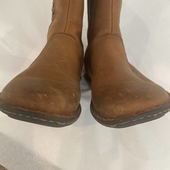 UGG Kaleen Boots Leather Mid-calf Braided Detail size 5 - Picture 5 of 8